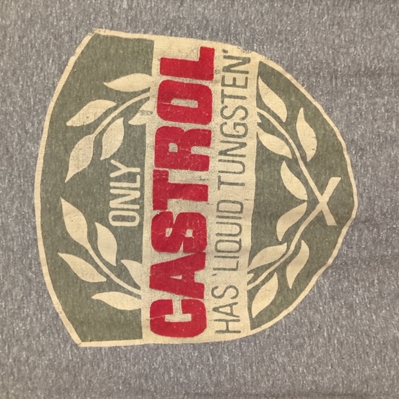 LUCKY BRAND CASTROL tee - Picture 1 of 5